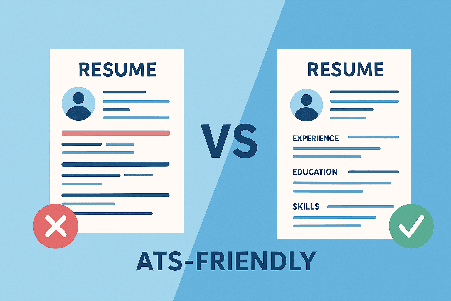 ما الفرق بين السيرة الذاتية العادية والسيرة الذاتية المتوافقة مع أنظمة ATS؟